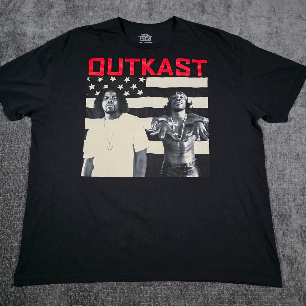 Outkast Stankonia Graphic T-Shirt Mens 2XL XXL Black Hip Hop Rap Tee Mad Engine